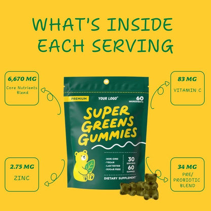 Super Greens Organic Wellness Gummies
